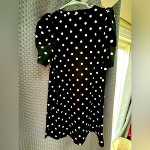 Black & White polka dot dress